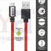 OkaeYa-Flat 240 Micro USB to USB Tangle Free 2.4A Cable, 1.5 Meter (5 Feet)